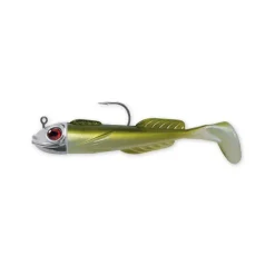 DELALANDE Leurres À Truite|Leurres-Leurre Souple Shad Chabot Monté 9cm, 17g