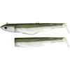 FIIISH Pêche Aux Leurres|Leurres-Leurre Souple Shad Combo Black Minnow 140 Off Shore 14cm, 40g