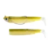 FIIISH Leurres À Truite|Pêche Aux Leurres-Leurre Souple Shad Combo Black Minnow 90 Shore 9cm, 5g