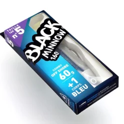 FIIISH Pêche Aux Leurres|Leurres-Leurre Souple Shad Combo Black Minnow 160 Off Shore 16cm, 60g