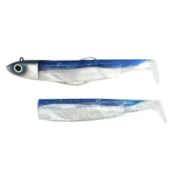 FIIISH Pêche Aux Leurres|Leurres-Leurre Souple Shad Combo Black Minnow 90 Off Shore 9cm, 10g