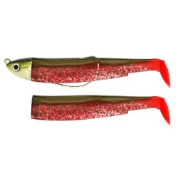 FIIISH Pêche Aux Leurres|Leurres-Leurre Souple Shad Combo Black Minnow 120 Shallow 12cm, 6g