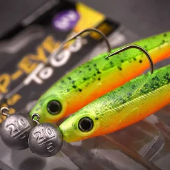 SPRO Leurres-Leurre Souple Shad Monté Iris Popeye 8cm, 5+7g (x2)