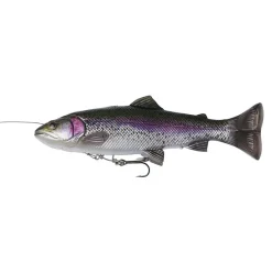 SAVAGE GEAR Leurres-Leurre Souple Shad 4D Line Thru Pulse Tail Trout 20cm, 102g