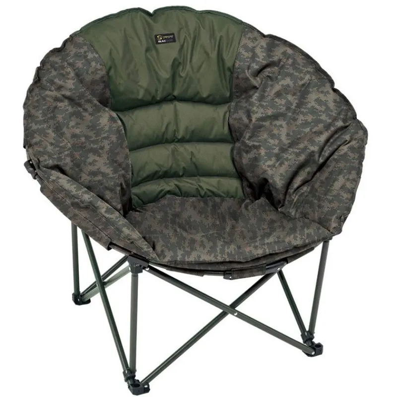 CARP SPIRIT Bivouac/Confort-Level Chair Blax Moon Chair S Camo