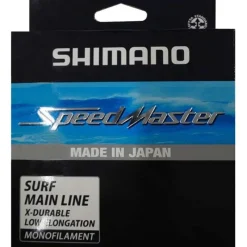 SHIMANO Tresses, Nylons, Fluorocarbones-Ligne monofilament Speedmaster Surf 1200 m 0,20 mm gris