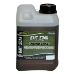 FUN FISHING Appâts Et Fabrication-Liquide de trempage carpe bait soak system amino crab 1l
