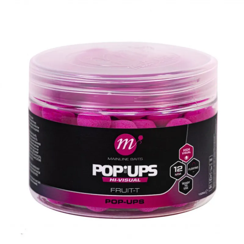 MAINLINE Appâts Et Fabrication-High Visual Mini Pop-Ups Tutti Frutti
