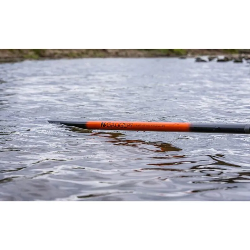 GURU Épuisettes / Bourriches-Manche d'Epuisette -Gauge 400 Net Handle 4.0m 3pc