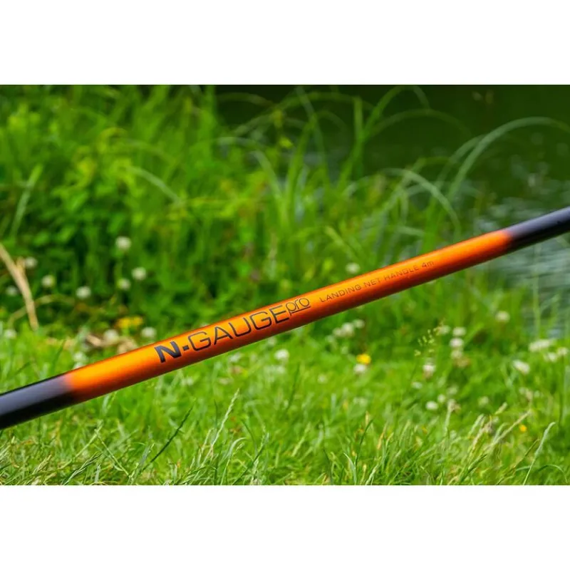 GURU Épuisettes / Bourriches-Manche d'Epuisette -Gauge 400 Net Handle 4.0m 3pc