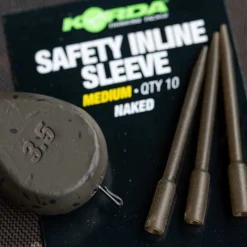 KORDA Acc.Montages/Hameçons-Manchon Safety Inline Sleeve Naked