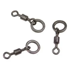 NASH Acc.Montages/Hameçons-Émerillon à anneaux carpe hook bead ring swivels (x10)