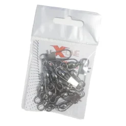 X-LINE Découverte Pêche Du Carnassier|Hameçons Et Montages-Émerillon baril à agrafe carnassier (x10)