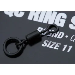 KORDA Acc.Montages/Hameçons-Émerillon rapide carpe quick change swivel loop fitting taille 11 (x8)