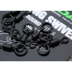 KORDA Acc.Montages/Hameçons-Émerillon rapide carpe quick change swivel loop fitting taille 11 (x8)