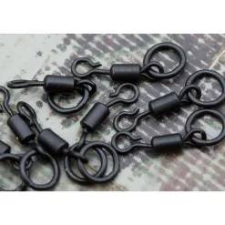 KORDA Acc.Montages/Hameçons-Émerillon rapide carpe quick change swivel loop fitting taille 11 (x8)