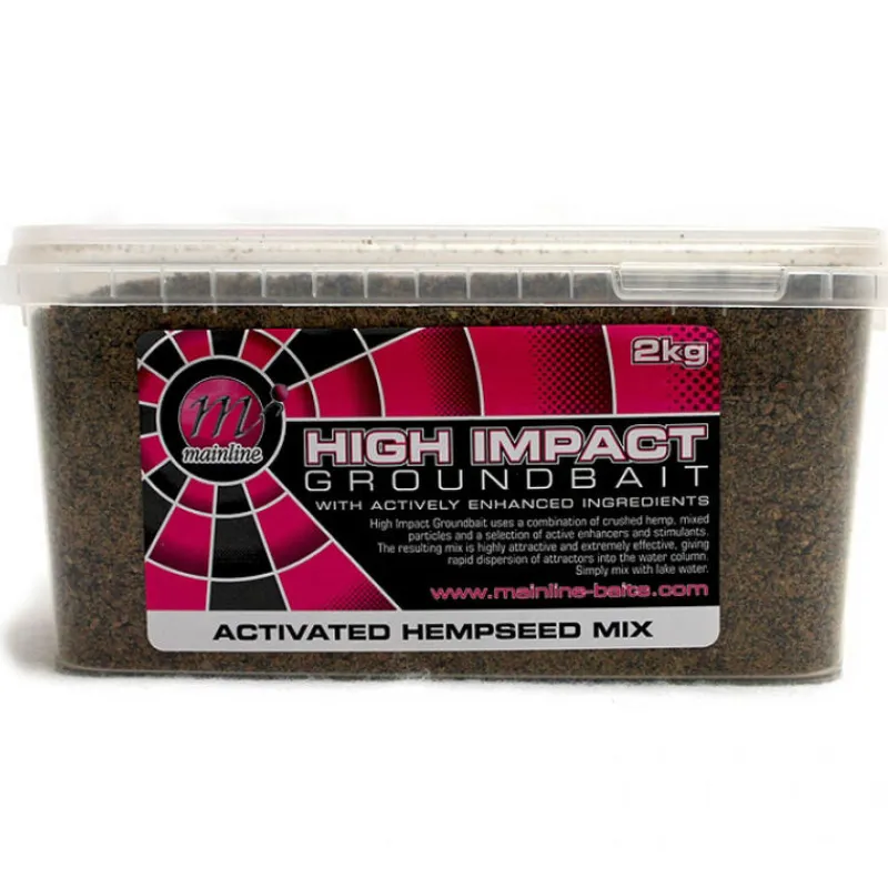 MAINLINE Appâts Et Fabrication-Method mix carpe activ hemp mix groundbait