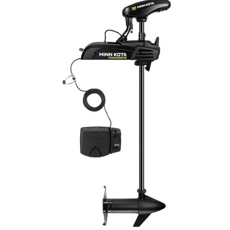MINN KOTA Motorisation-Moteur Electrique Avant POWERDRIVE 45 - 45 lbs - 12 Vcc - 122 cm