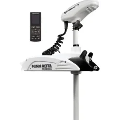 MINN KOTA Motorisation-Moteur Electrique Avant RIPTIDE TERROVA 55 BT - GPS - 55 Lbs - 12Vcc - 137cm