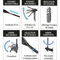 FRAZER Motorisation-Moteur Electrique 30 LBS