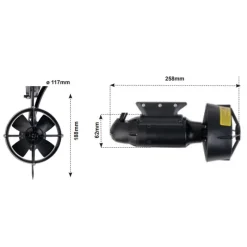 FRAZER Float Tubes-Moteur Float Tube FT Motor