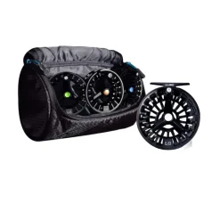 JMC Moulinets|Ensembles-Moulinet REVOLUTION LT Black 68 Silver Spot + 3 Bobines 46 Multi Spots