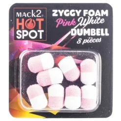 MACK2 Acc.Montages/Hameçons|Appâts Et Fabrication-Mousse zig rig ziggy foam dumbell two tone (x8)