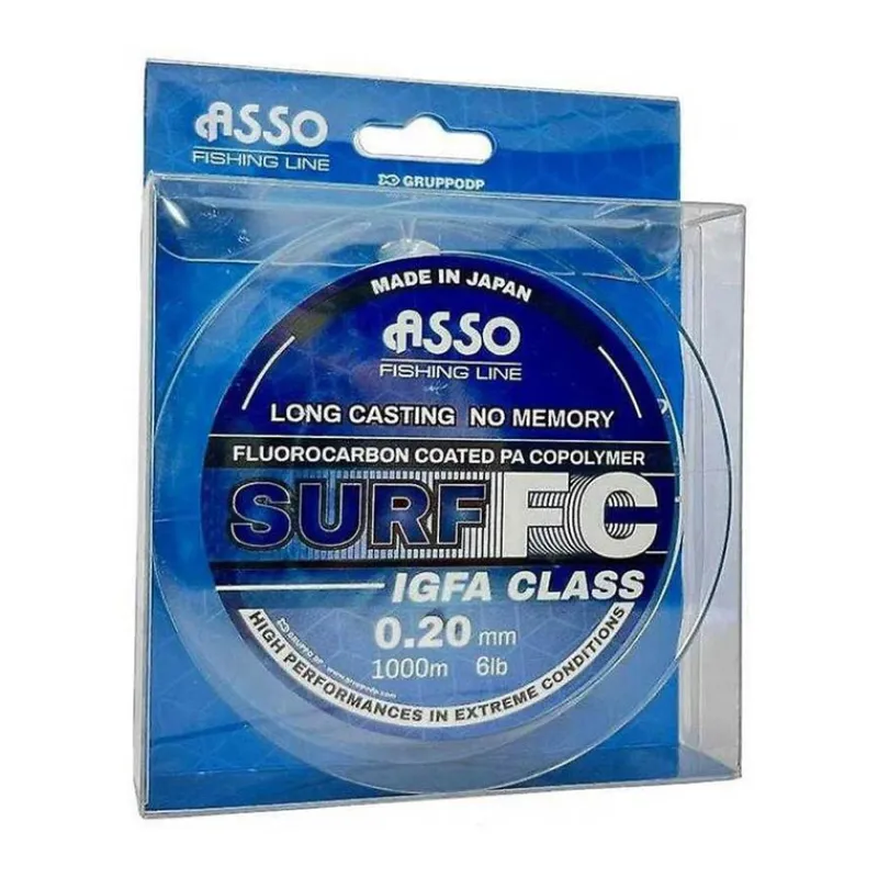 ASSO Tresses, Nylons, Fluorocarbones-Nylon Surf FC 300m