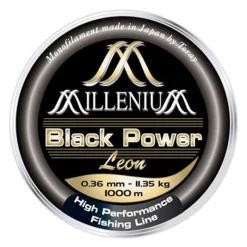 HOOGENDIJK Filaments-Nylon carpe leon millenium black power noir 1000m