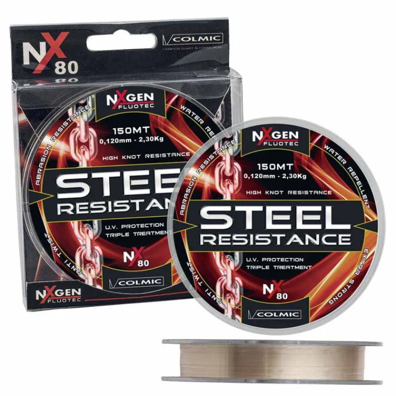 COLMIC Filaments-Nylon corps de ligne STEEL RESISTANCE 150M