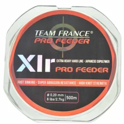 TEAM FRANCE Fils De Pêche Feeder-Nylon coup xlr pro feeder 500m