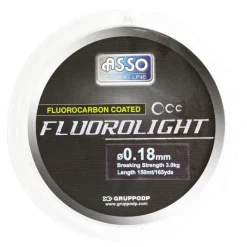 ASSO Tresses, Nylons, Fluorocarbones-Nylon gainé fluorolight 150m