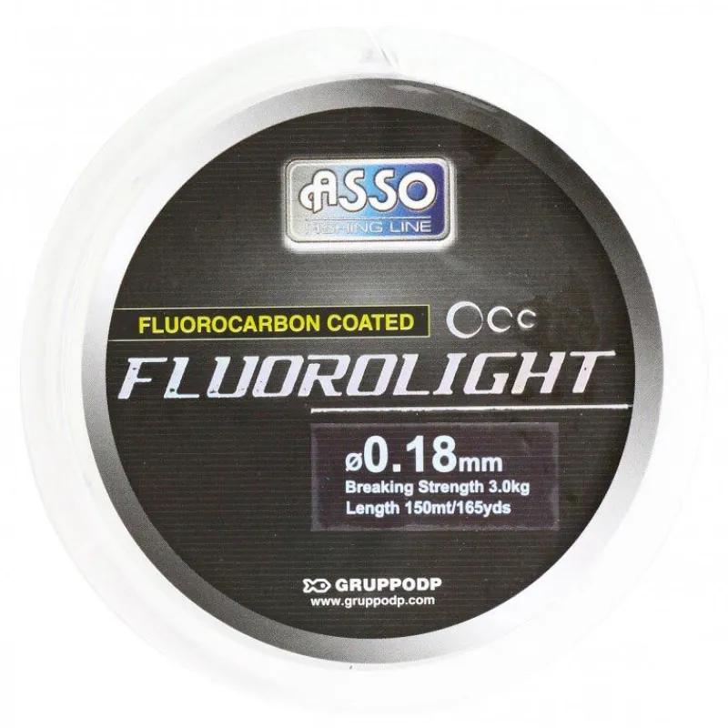 ASSO Tresses, Nylons, Fluorocarbones-Nylon gainé fluorolight 150m
