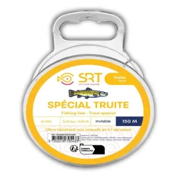 SERT Tresses, Nylons, Fluorocarbones-Nylon SRT SPECIAL TRUITE 150M - INVISIBLE