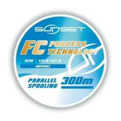 SUNSET Tresses, Nylons, Fluorocarbones-Nylon FC Process Clear 300 m