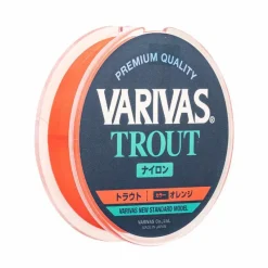 VARIVAS Tresses, Nylons, Fluorocarbones-Nylon Trout orange 100m