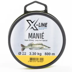 X-LINE Découverte Pêche Du Carnassier|Tresses, Nylons, Fluorocarbones-Nylon Manié 500m