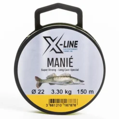 X-LINE Découverte Pêche Du Carnassier|Tresses, Nylons, Fluorocarbones-Nylon Manié 150m