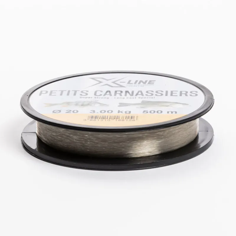 X-LINE Découverte Pêche Du Carnassier|Tresses, Nylons, Fluorocarbones-Nylon Petits Carnassiers 500m