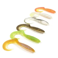 PACIFIC PECHE Packs Et Ensembles-Pack 18 Grub 8.5cm + 6 Têtes Plombées + Boite