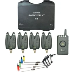 TEAM CARPFISHING Packs-Pack 4 Switcher + Centrale + 4 Dropper