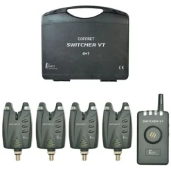 TEAM CARPFISHING Packs-Pack 4 Switcher + Centrale + 4 Dropper