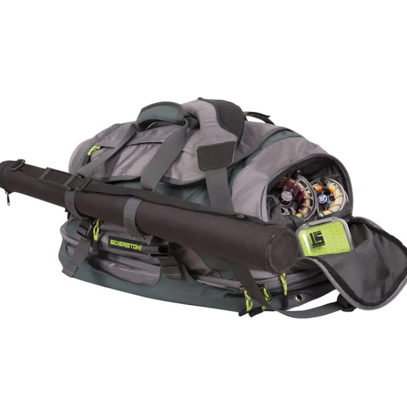 SILVER STONE Bagagerie / Rangement|Packs-Pack bagages silverstone carryall + rod/reel tube + trio reel pouch