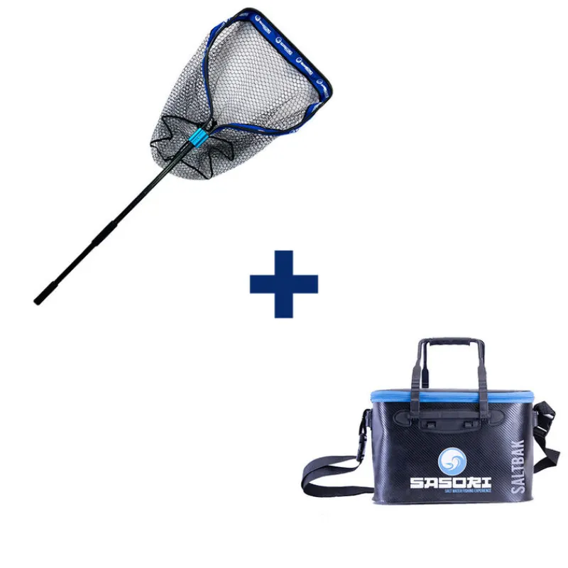 SASORI Packs Et Ensembles-Pack Basalt + Boat Net Rubber