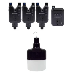 RIPPTON Packs-Pack Bite Keeper Pro 3+1 Black + Firefly Biwy Light