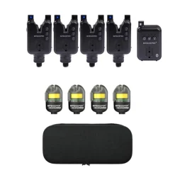 RIPPTON Packs-Pack Bite Keeper Pro 4+1 Black + 4 Silver Bullet Bobbin