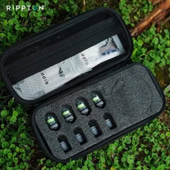 RIPPTON Packs-Pack Bite Keeper Pro 4+1 Black + Firefly Biwy Light + 4 Silver Bullet Bobbin