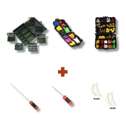 TEAM CARPFISHING Packs-Pack Boite + Accessoires Eschage
