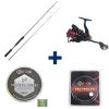 EVOK Packs Et Ensembles-Pack Canne Invictus V2 2.26m, 3-10g + Moulinet Invictus 2500Fd + Tresse + Fluorocarbone