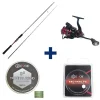 EVOK Packs Et Ensembles-Pack Canne Invictus V2 1.83m, 7-21g + Moulinet Invictus 2500Fd + Tresse + Fluorocarbone